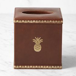 Charles Brown Leather Desk Accessories