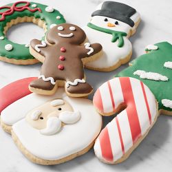 Assorted Christmas Cookies, Set of 6
