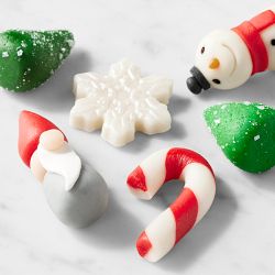 Assorted Holiday Marzipan, Set of 6