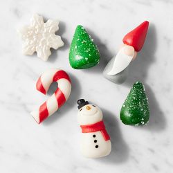 Assorted Holiday Marzipan, Set of 6