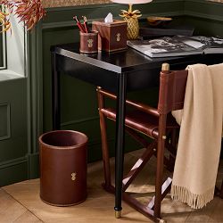 Charles Brown Leather Desk Accessories