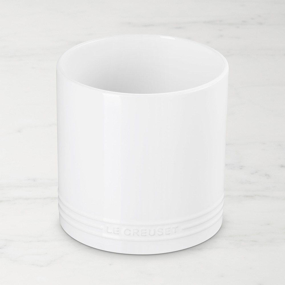 Le Creuset Stoneware Signature Utensil Crock- White
