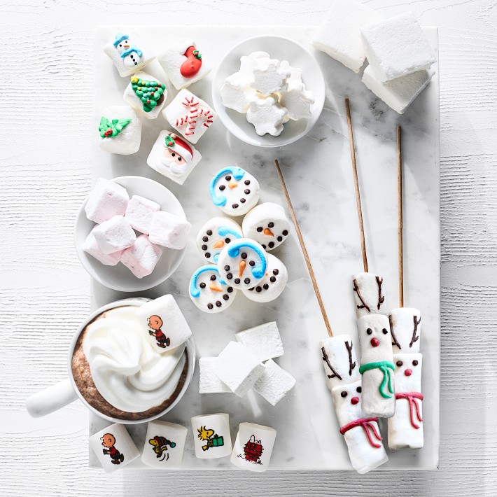 新作新品聖誕限定マシュマロ  Marshmallows　セット Festive Jumbo Christmas Marshmallows | Williams Sonoma