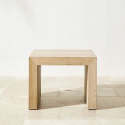 Larnaca Outdoor Teak Side Table (24")