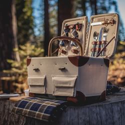 Pioneer Canvas Picnic Basket