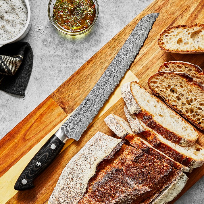 Zwilling Bob Kramer Damascus Steel Bread Knife, 10