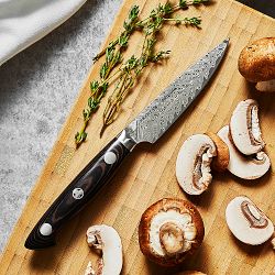 Zwilling Bob Kramer Damascus Steel Paring Knife, 3 1/2"