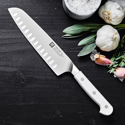 Zwilling Pro Le Blanc Santoku Knife, 7&quot;