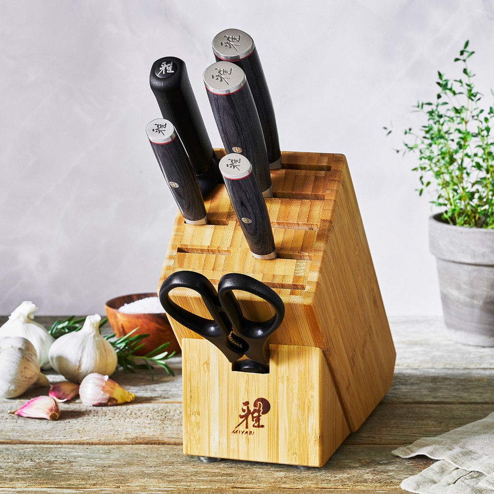 Miyabi Kaizen II Knife Block, Set of 7