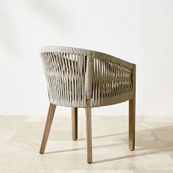 Larnaca Fibrestone Dining Table &amp; Teak Pasadena Dining Chairs (96&quot;-108&quot;)