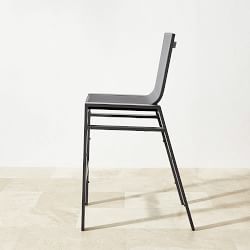 Santa Barbara Outdoor Metal Bar Stool