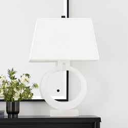 Madison Table Lamp, Alabaster