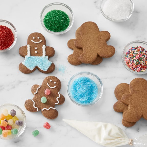 DIY Gingerbread Cookie Decorating Kit, Set of 6
