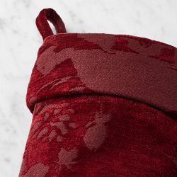 Josh Young x Williams Sonoma Home Chenille Stocking