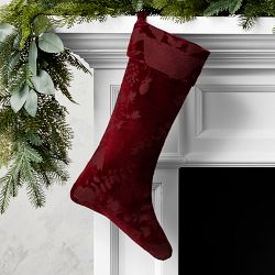 Josh Young x Williams Sonoma Home Chenille Stocking