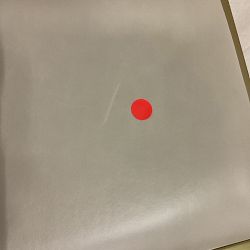 OPEN BOX: Dessau Backless Counter Stool, Milano Leather, Grey, Antique Brass