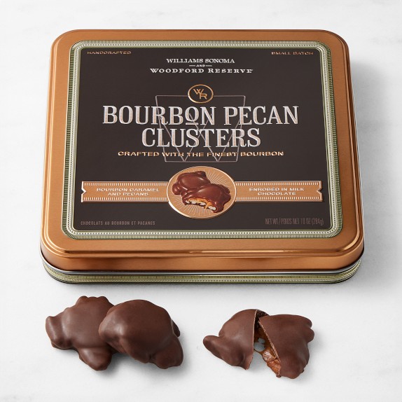 Woodford Reserve X Williams Sonoma Bourbon Pecan Clusters Tin