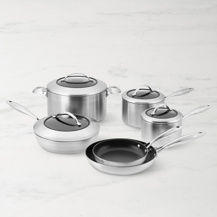 SCANPAN CTX Nonstick 10-Piece Cookware Set | Williams Sonoma