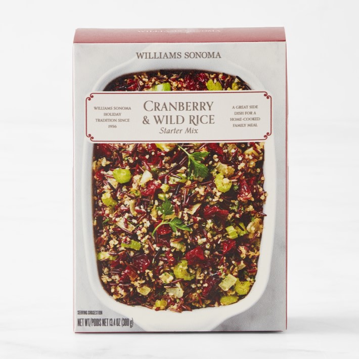 Williams Sonoma Cranberry & Wild Rice Starter Mix