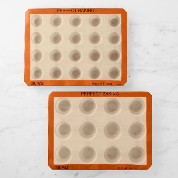 Silpat Nonstick Silicone Muffin Molds, Set of 2