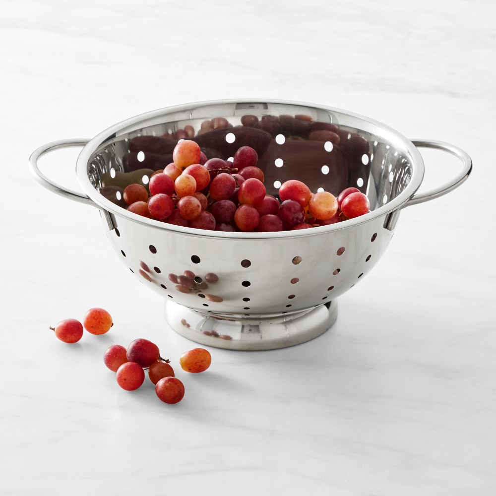 Open Kitchen by Williams Sonoma Stainless-Steel Colander, 5qt - 5-Qt.