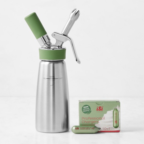 iSi Eco Series Green Whipper, 1-Pint with 10 Pack ProChargers