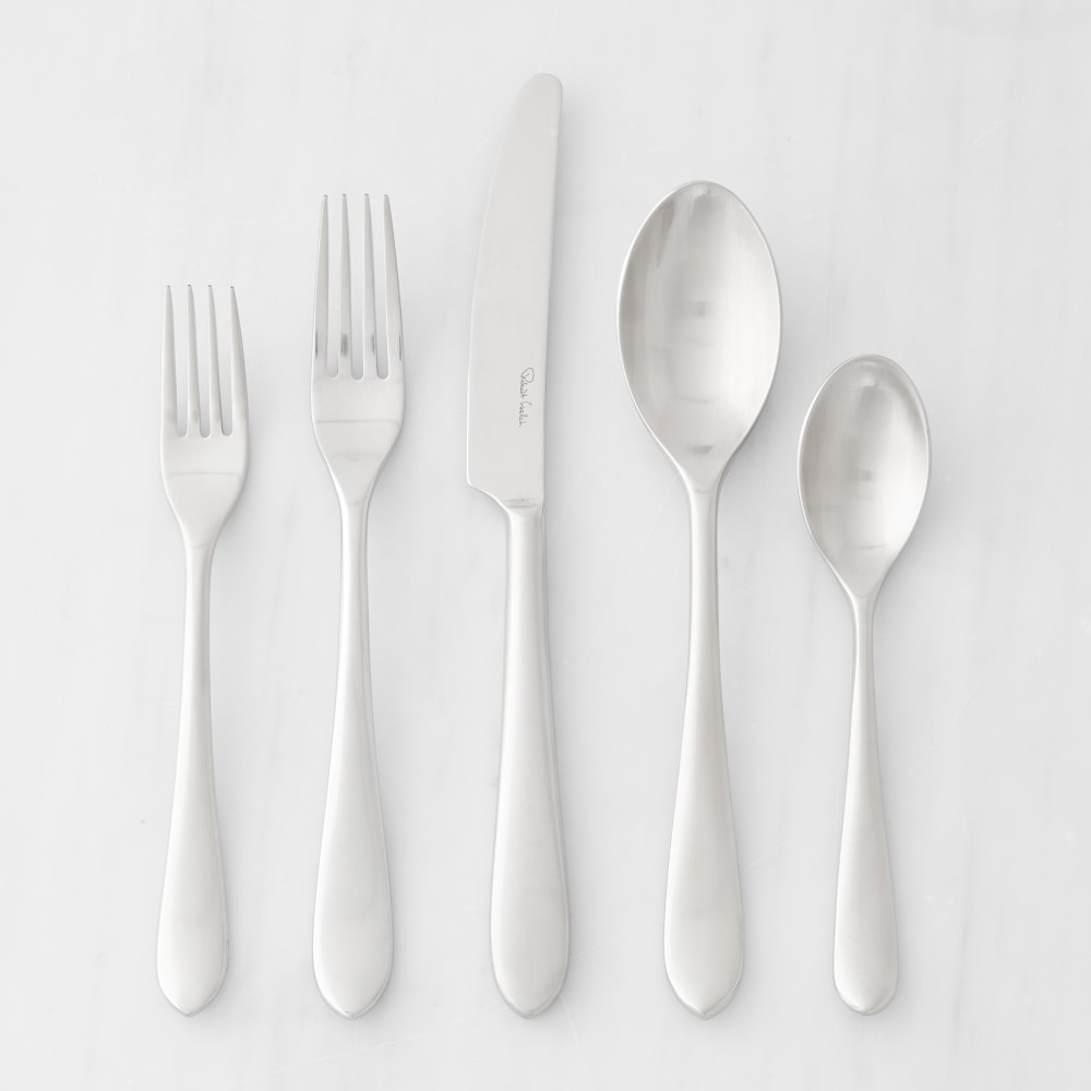Robert Welch Flute Flatware Sets - Satin