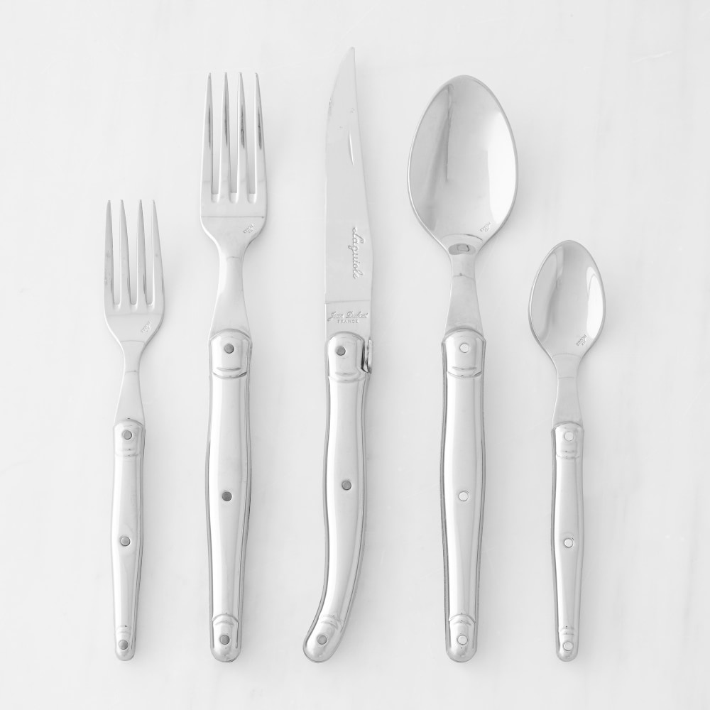 Jean Dubost Laguiole High Gauge Flatware Sets - Stainless-Steel