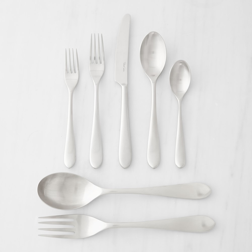 Robert Welch Flute Flatware Sets - Satin