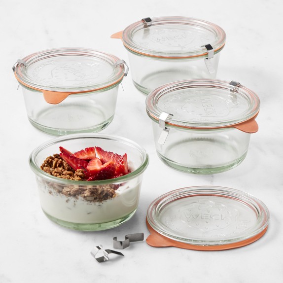 Weck 15-oz Bowls, Set of 4
