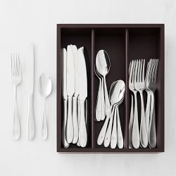 Pantry 36-Piece Flatware Set with Caddy