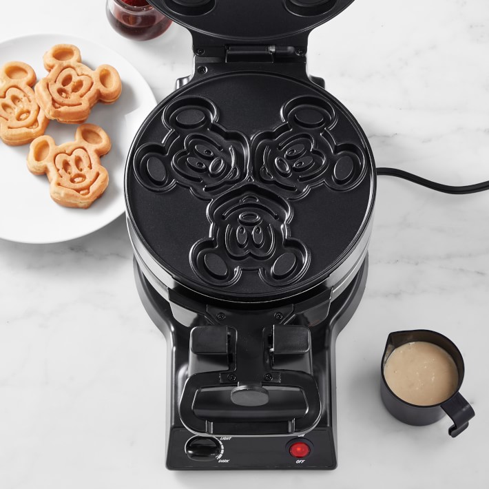 ぱ*む様 Disney Mickey Double Flip Waffle Ma Disney Mickey Mouse Double Flip Waffle Maker