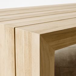 Larnaca Outdoor Natural Teak Chaise