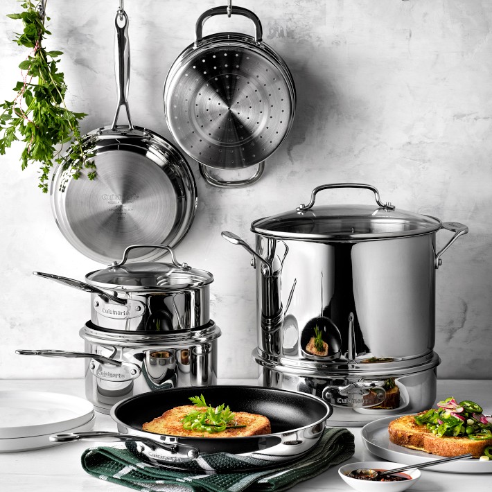 Cuisinart Chef's Classic 11-Piece Cookware Set Williams Sonoma