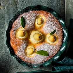 Emile Henry French Ceramic Artisan Ruffled Pie Dish