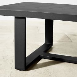 Ojai Outdoor Metal Coffee Table (58")