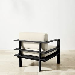 Ojai Outdoor Metal Club Chair