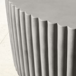 Tropea Fluted Round Coffee Table (42")