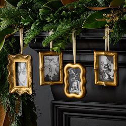 AERIN x Williams Sonoma Home Gold Mini Frame Ornaments
