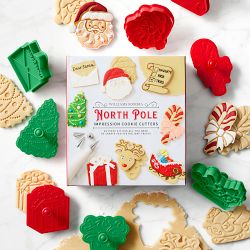Williams Sonoma North Pole Impression Cookie Cutters