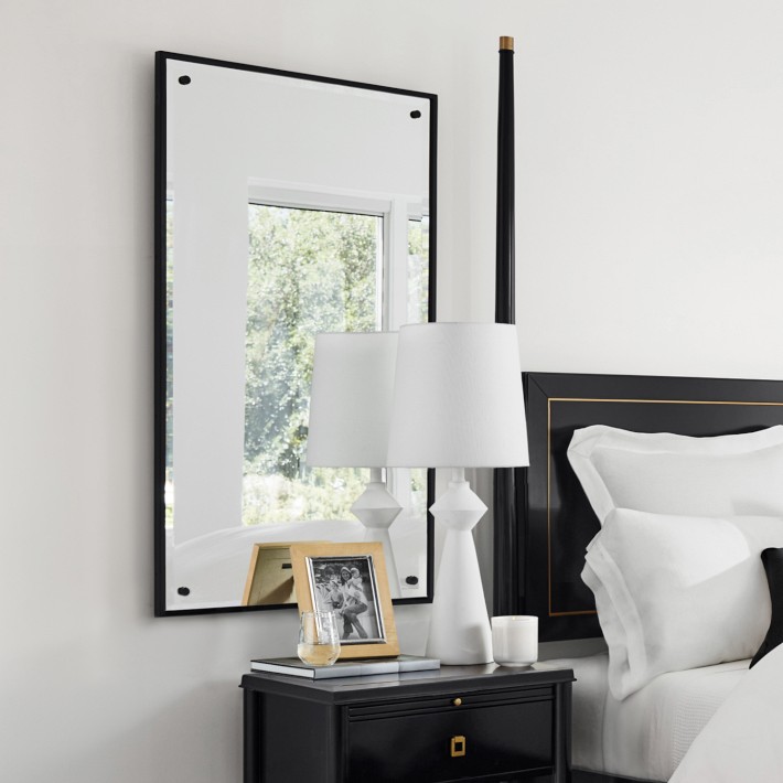 Gramercy Narrow Rectangular Wall Mirror, 26