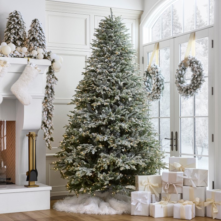Jeff Leatham X Williams Sonoma Winter White Tabletop Tree