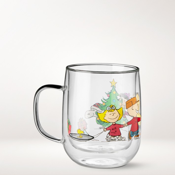 PEANUTS™ x Williams Sonoma Double-Wall Coffee Mugs