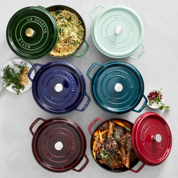 ★値下げ★【STAUB / WILLIAMS-SONOMA】 cast iron Staub Enameled Cast Iron Dutch Oven | Williams Sonoma