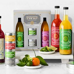 Williams Sonoma Organic Margarita Duo with Salt Gift Set