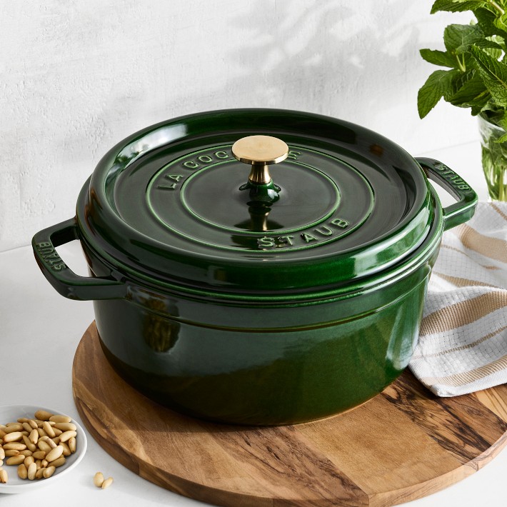 Staub Enameled Cast Iron Round Dutch Oven | Williams Sonoma