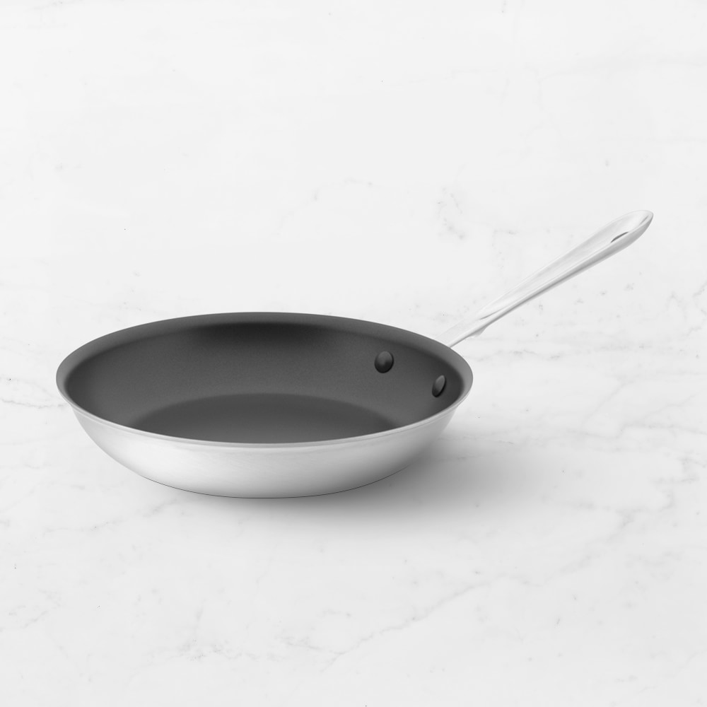 All-Clad D5® Brushed Stainless-Steel Pro Nonstick Fry Pans - 10"