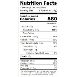 Lobster Mac &amp; Cheese Ramekins, Serves 4