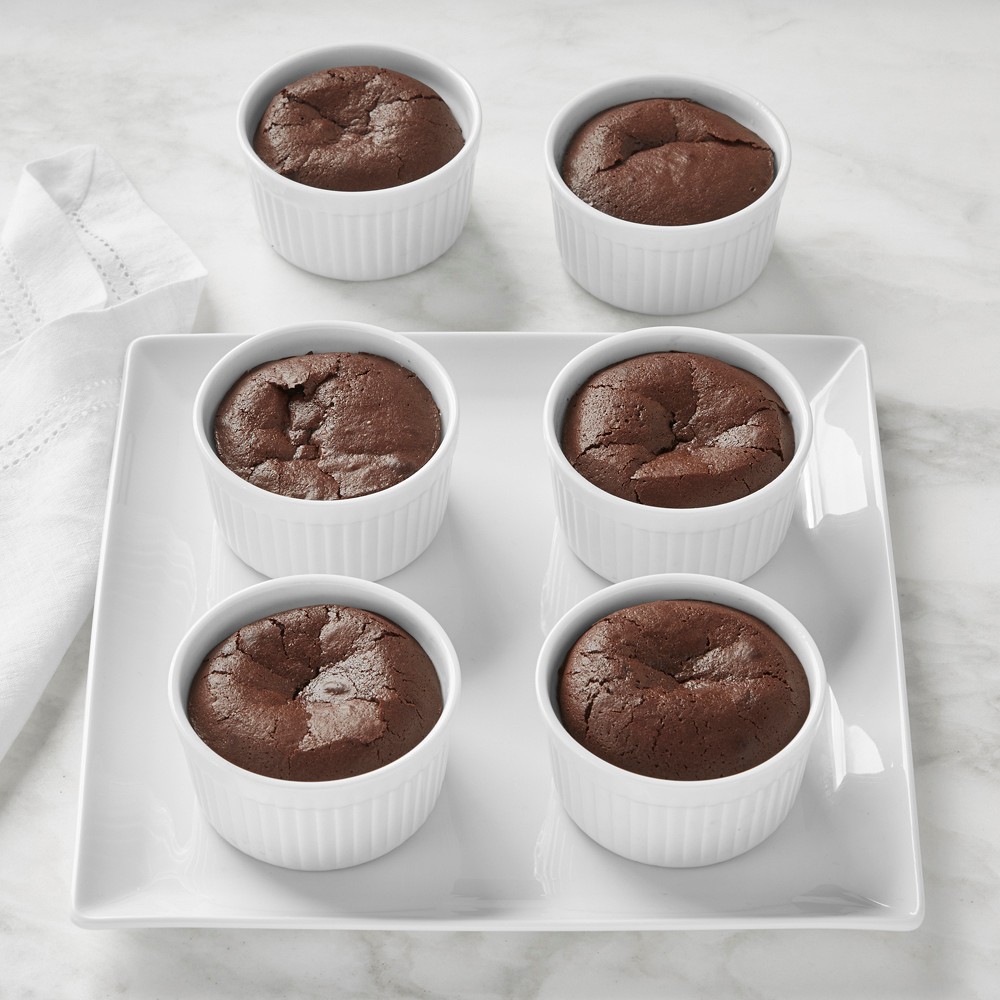 Chocolate Souffles, Set of 6 - Set of 6