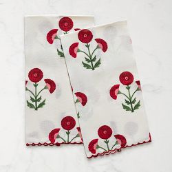 Matouk Schumacher Gisele Towels, Set of 2